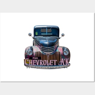 1946 Chevrolet AK Series Pickup Truck Posters and Art